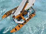 Mattel K'Nex Catamaran Prototype